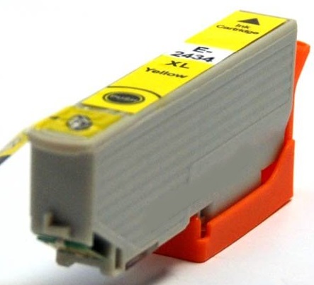 Compatible Epson 24XL High Capacity Yellow Ink Cartridge (T2434)